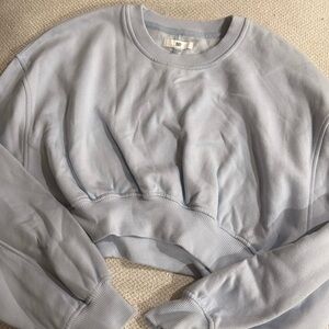 BP NWOT Light Blue Cropped Sweatshirt